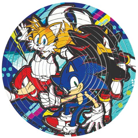 Sonic Speed 2In1 Doublesided Puzzle, Ages 8+