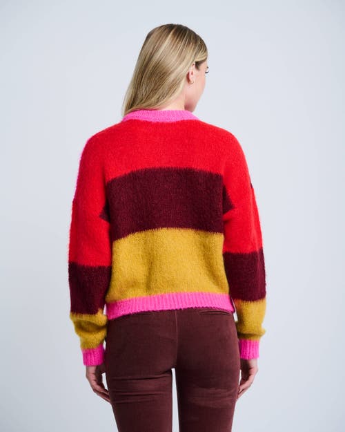 Lisa Todd Puzzled Italian Sweater In Multi