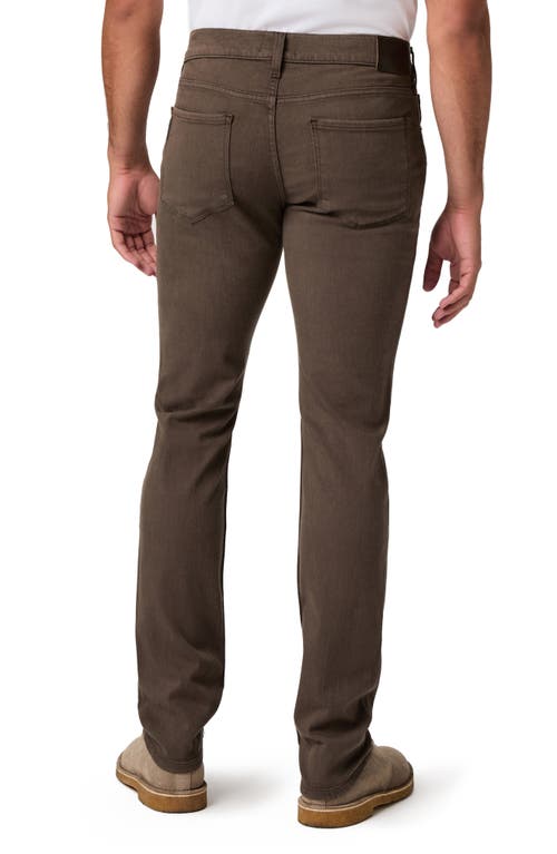 Paige Lennox Slim Fit Jeans In Brown