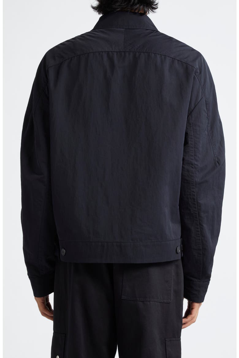 Le Blouson Linu Canvas Jacket, Alternate, color, BLACK