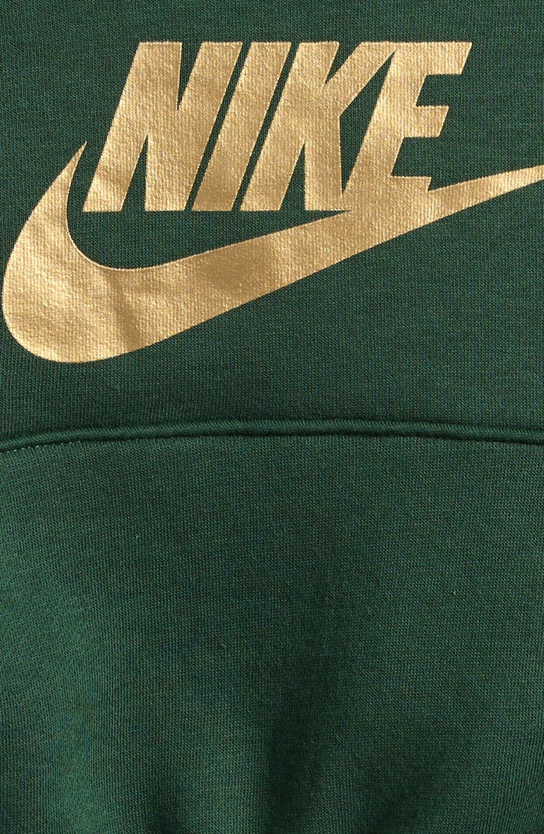 Nike Kids' Sportswear Club Fleece Hoodie, Alternate, color, Favfir/Met