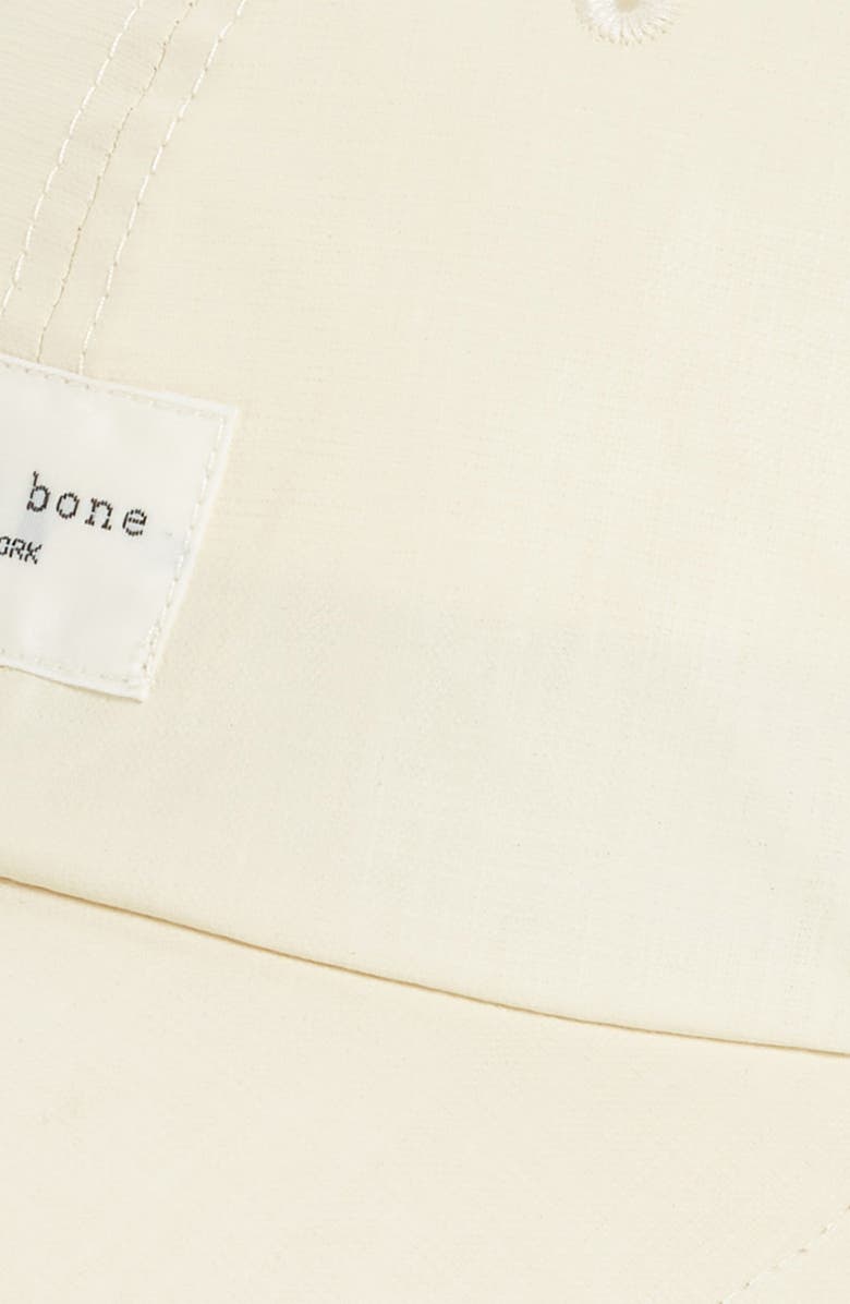 rag & bone Addison Linen Baseball Cap, Alternate, color, 