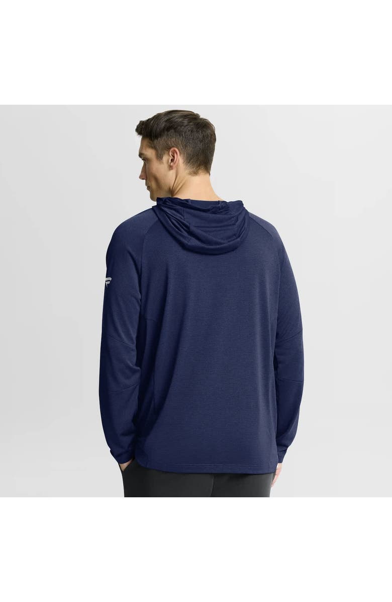 FANATICS Men's Fanatics Navy Montreal Canadiens Authentic Pro Rink Raglan Hoodie, Alternate, color, Navy