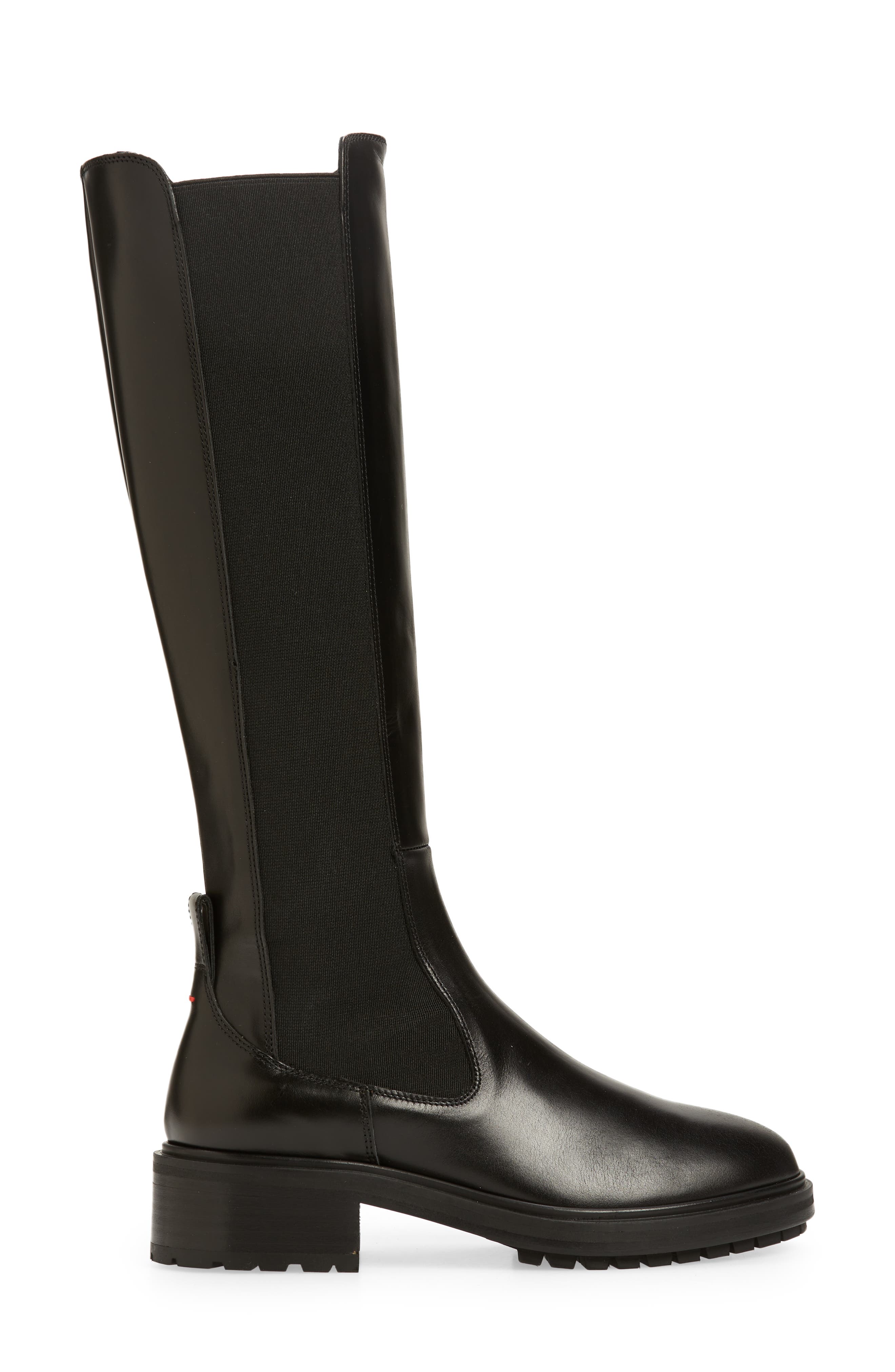aeyde Blanca Knee High Boot, Alternate, color, 
