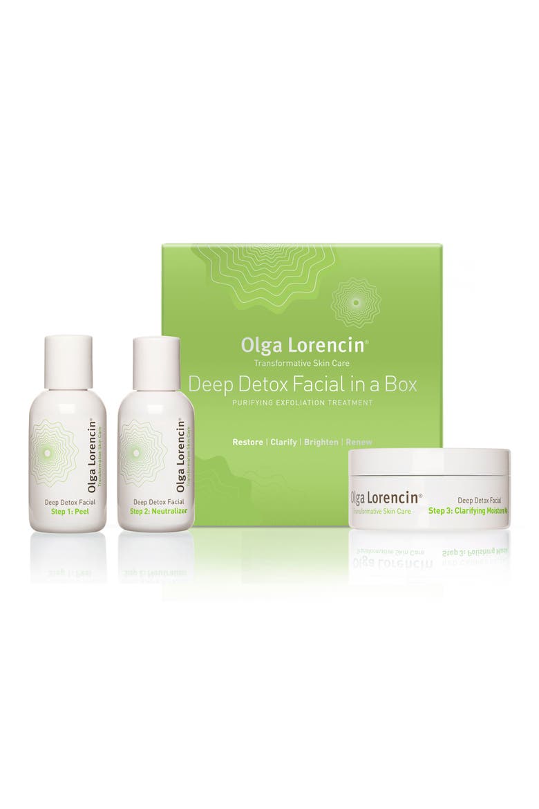 Deep Detox Facial in a Box, Main, color, NO COLOR