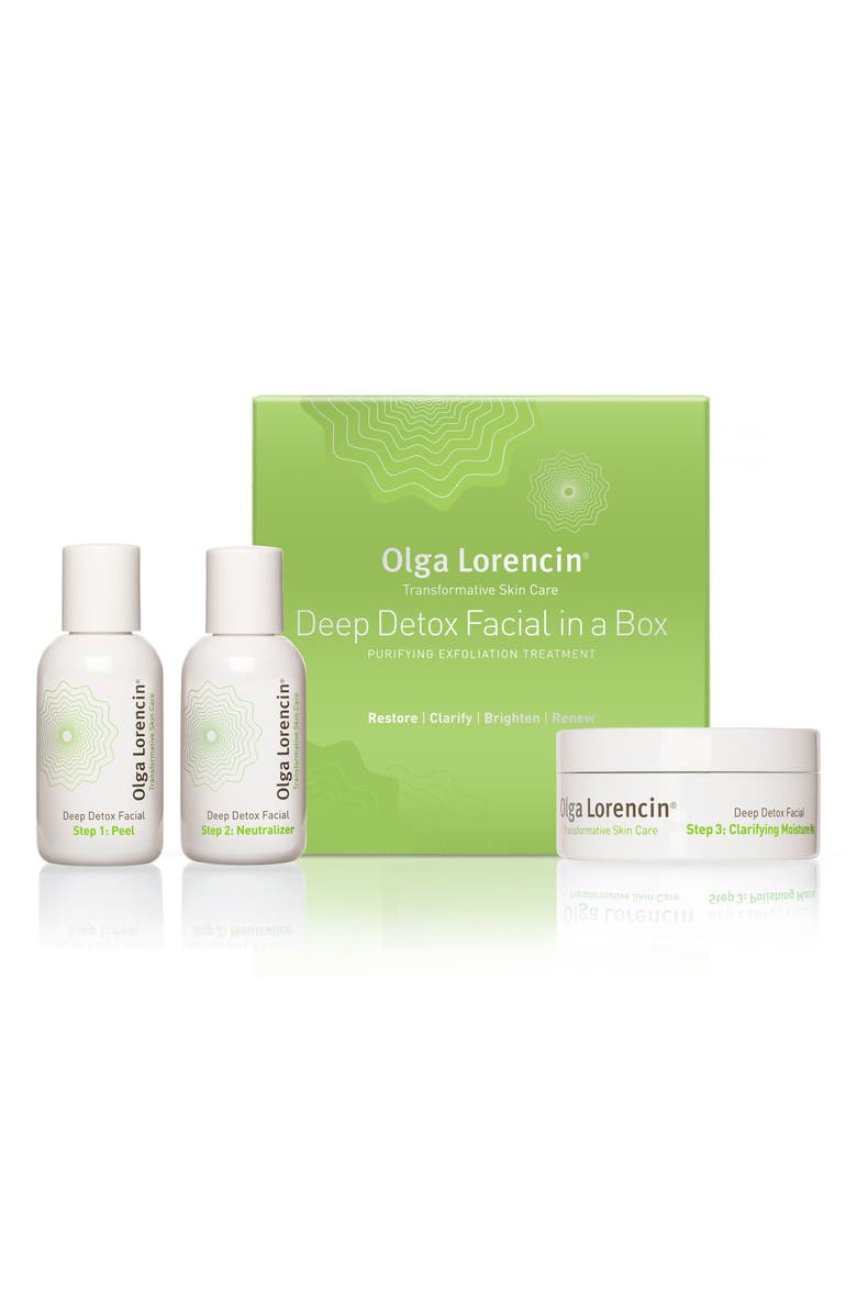 Olga Lorencin Deep Detox Facial in a Box, Main, color,