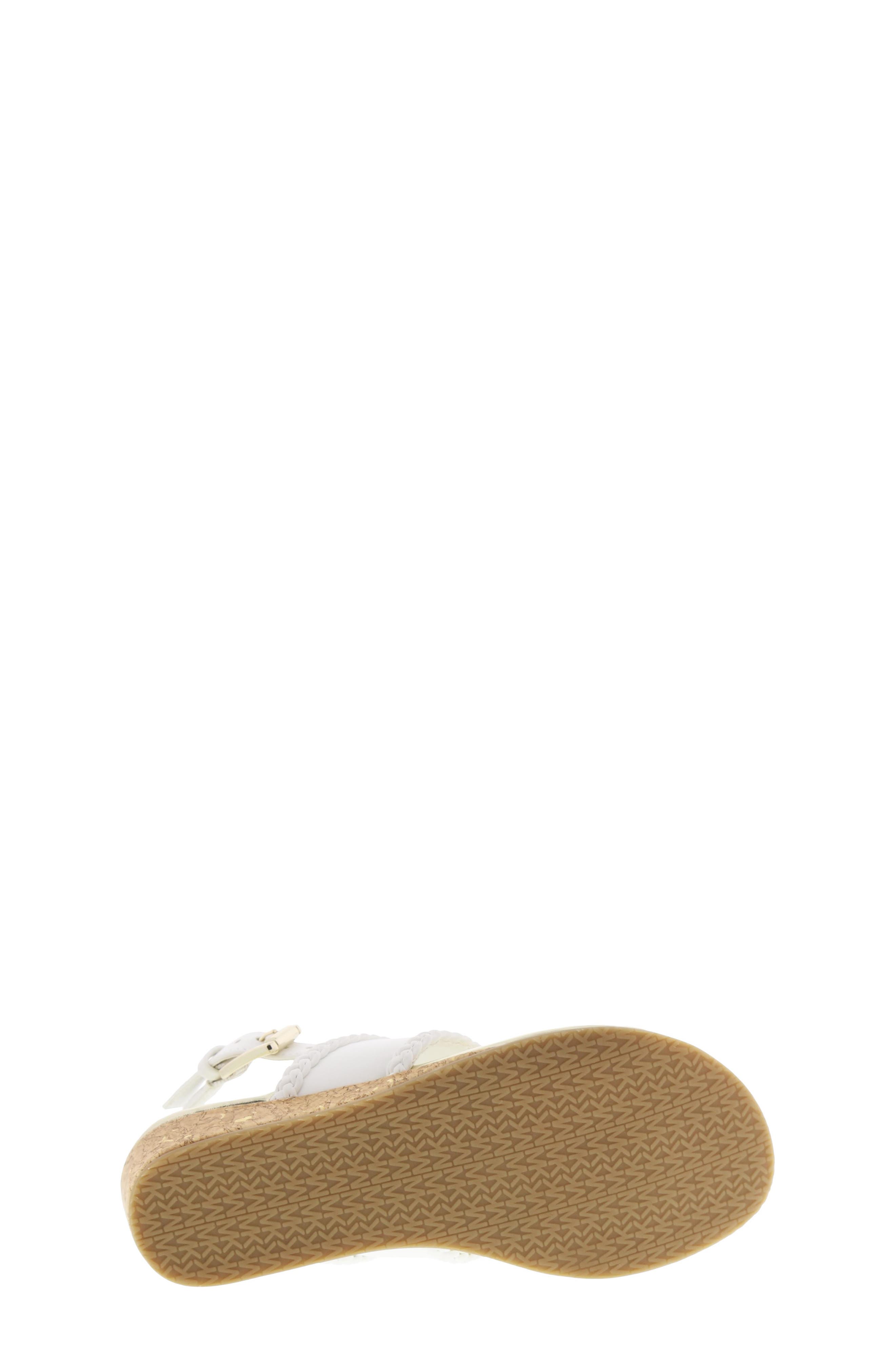 MICHAEL Michael Kors Perry Discover Metallic Thong Sandal, Alternate, color, 