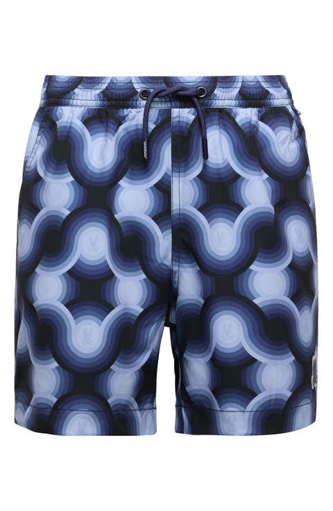 Kids' Paros Printed Swim Trunks (Big Kid)