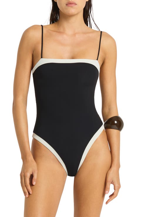 Fosca Reversible Moderate Coverage One-Piece Swimsuit
