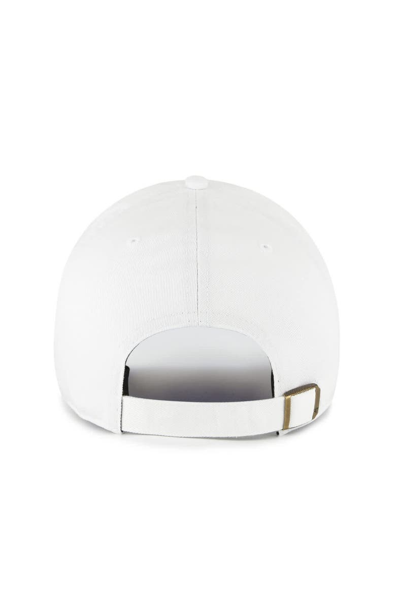 '47 Men's '47  White Seattle Seahawks Super Bowl LX Champions Side Patch Clean Up Adjustable Hat, Alternate, color, White