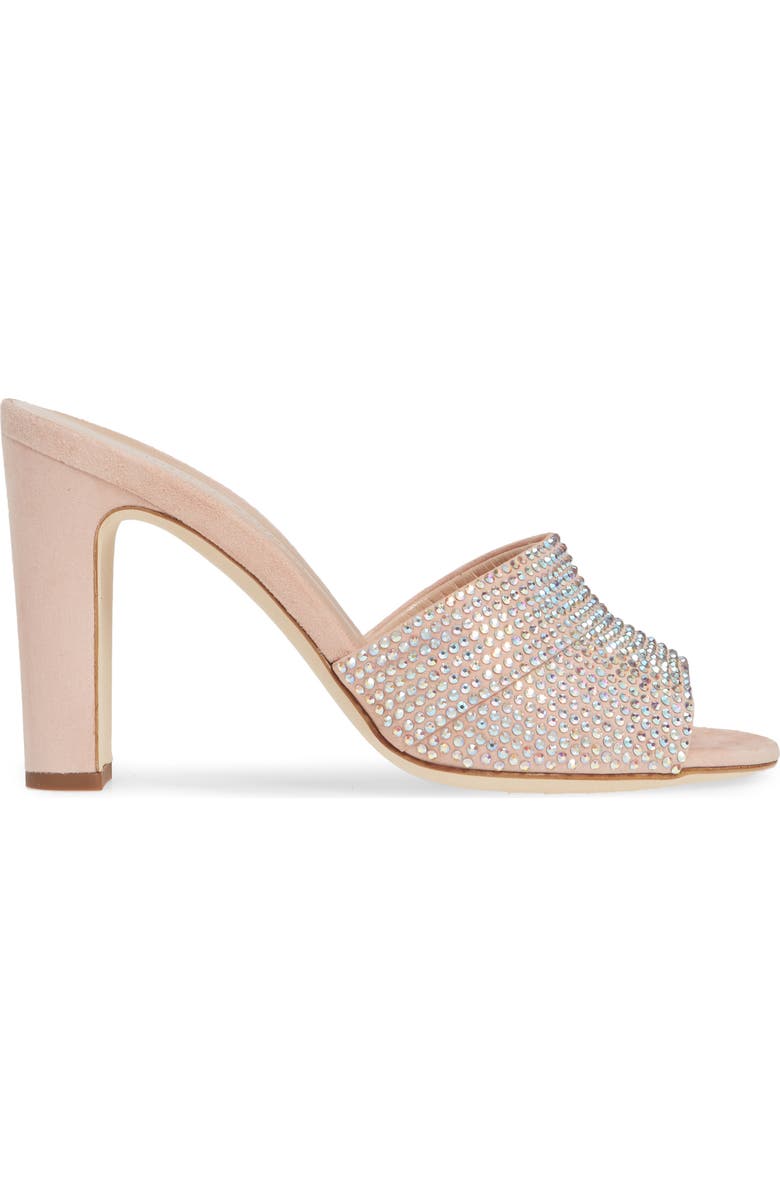 Giuseppe Zanotti Crystal Embellished Block Heel Sandal, Alternate, color,