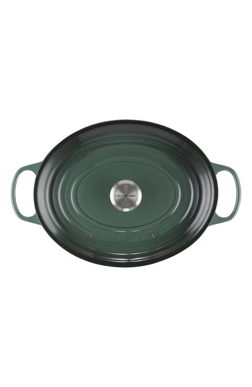 Le Creuset Signature 8-quart Oval Enamel Cast Iron French/dutch Oven In Artichaut