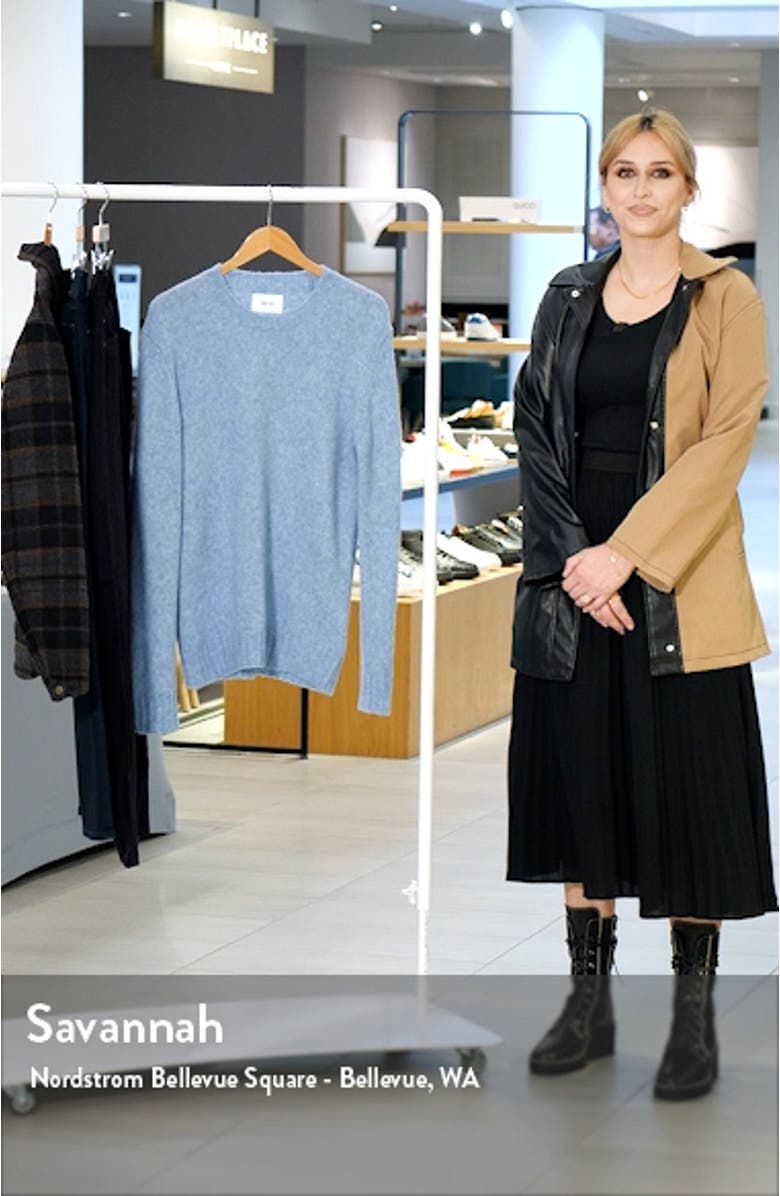 Lee 6598 Wool Blend Crewneck Sweater, sales video thumbnail