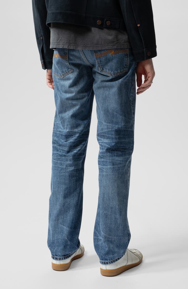 Nudie Jeans Rad Rufus Regular Fit Jeans, Alternate, color, Raw Tracks