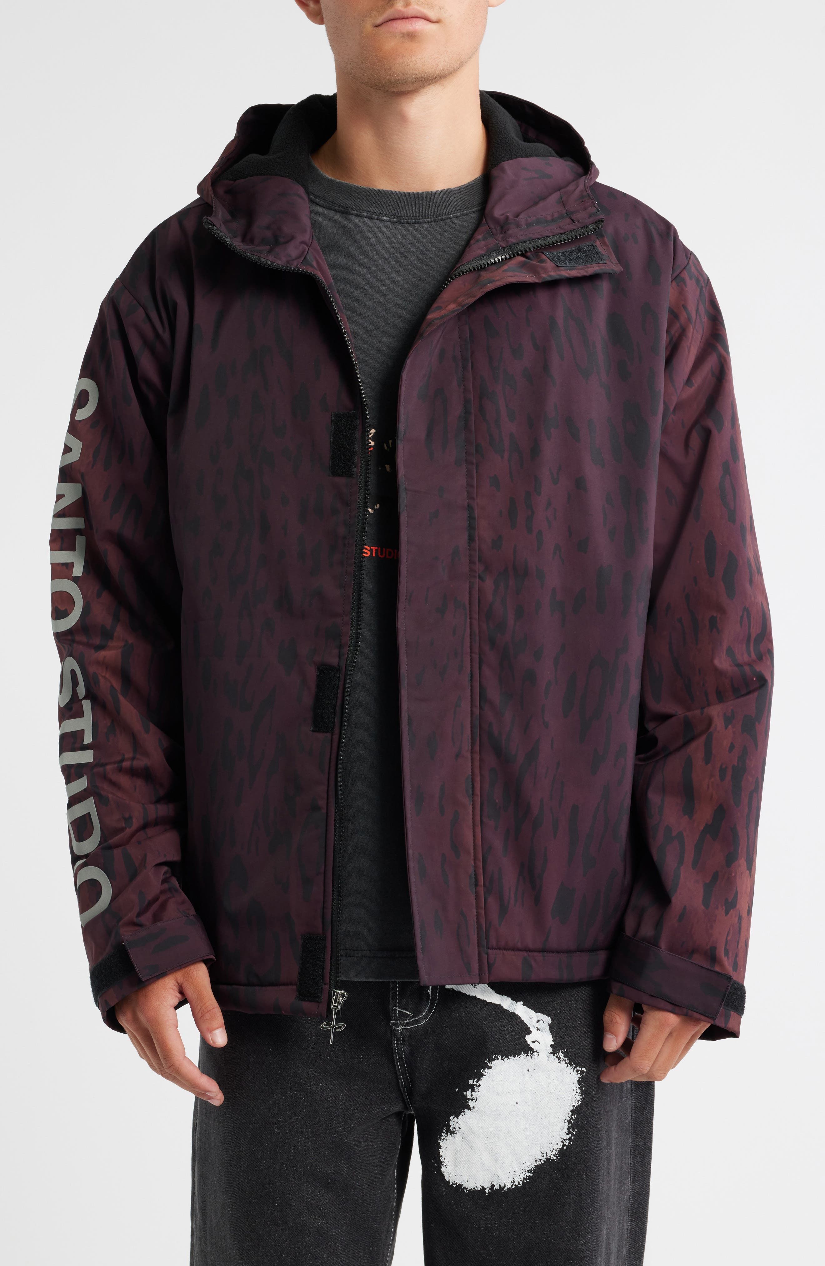 SANTO STUDIO Preda Hooded Snowboard Jacket