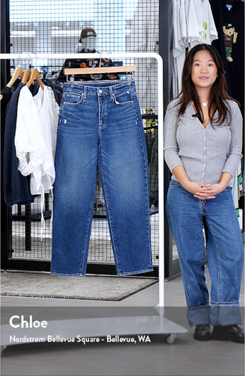 Alexis High Waist Ankle Barrel Jeans