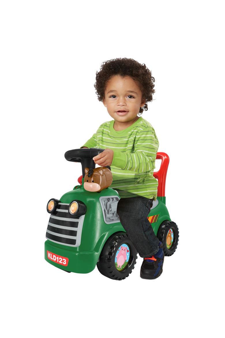 My First Ride-On Farm Tracker Vehicle, Alternate, color, Multicolored