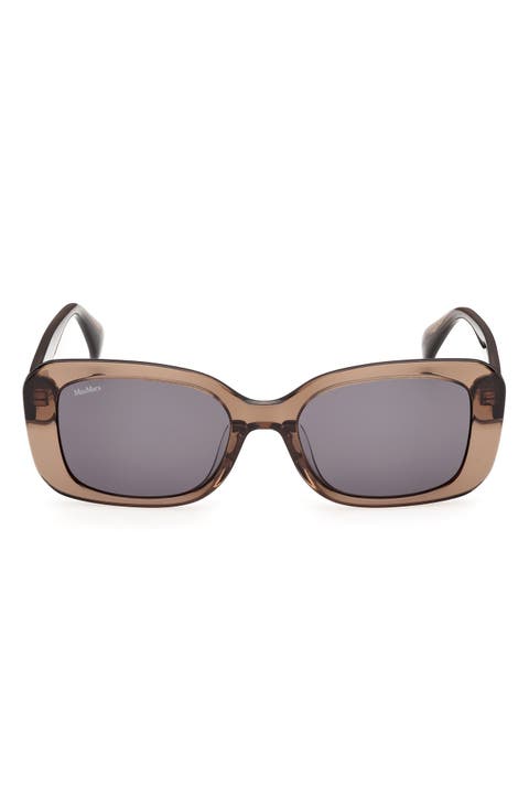 54mm Rectangular Sunglasses