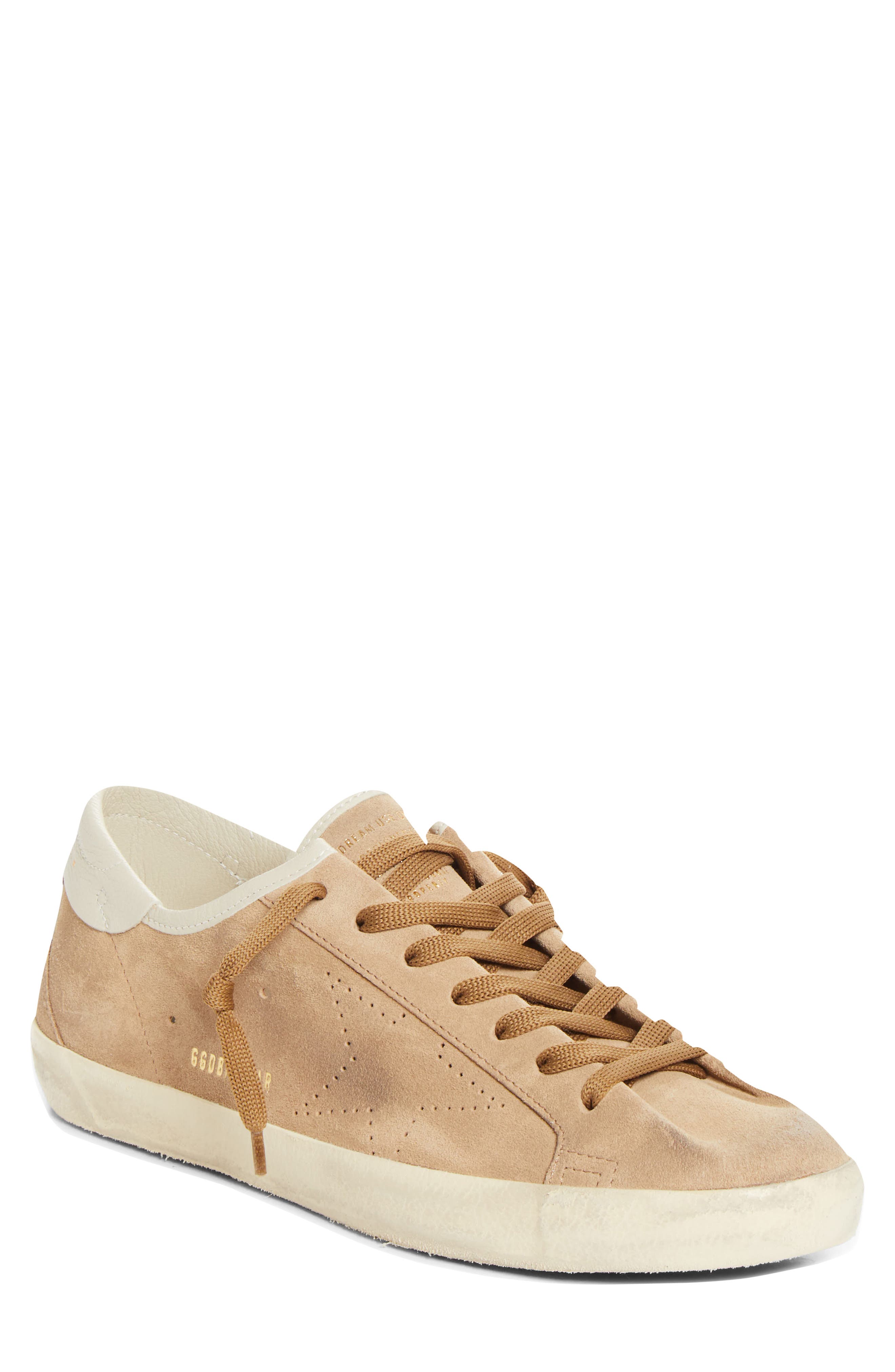 Golden Goose Super-Star Sneaker, Main, color, Tabacco/Cream