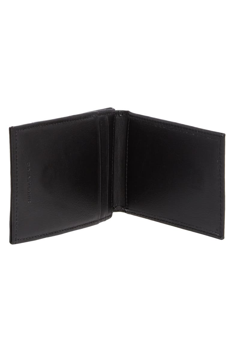Magnetic Front Pocket Wallet, Alternate, color, BLACK