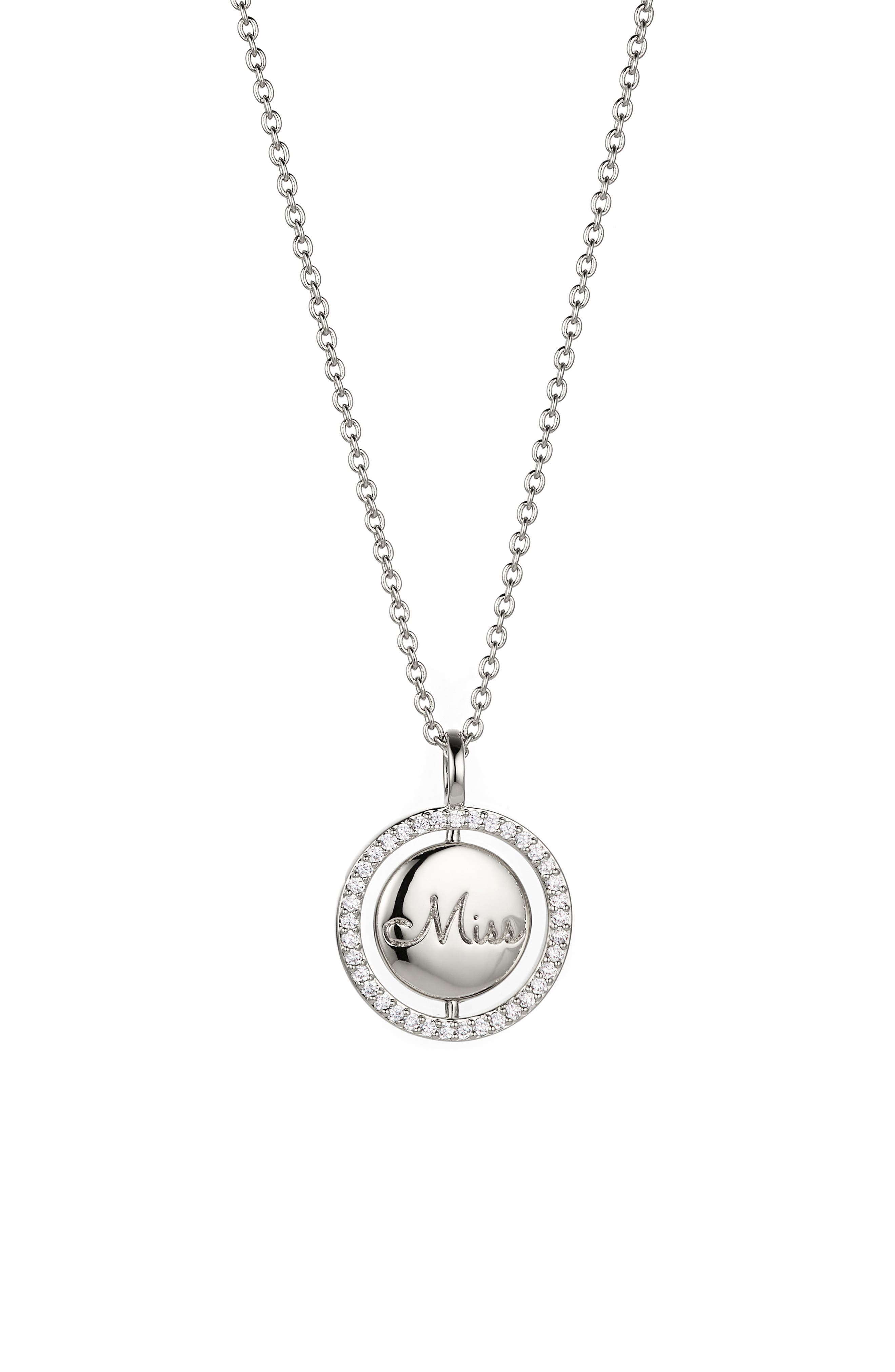 Nadri Smitten Miss/Mrs. Pendant Necklace