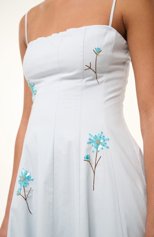 Shop Staud Wylie Embellished Midi Sundress