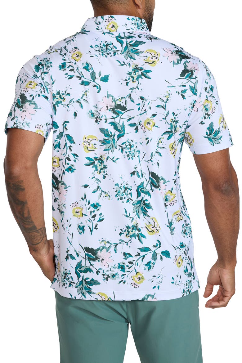 Core Performance Polo, Alternate, color, POETIC JUSTICE - ALEXANDRITE