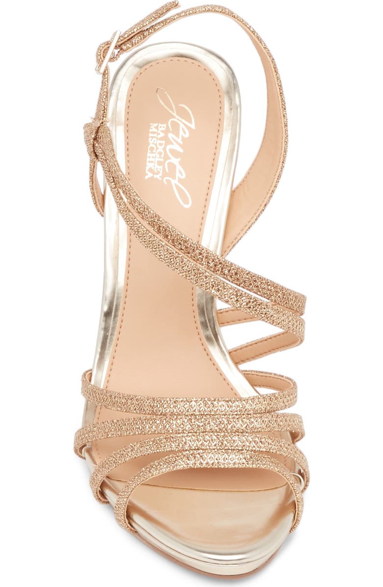 Jewel Badgley Mischka Humble Strappy Sandal, Alternate, color,