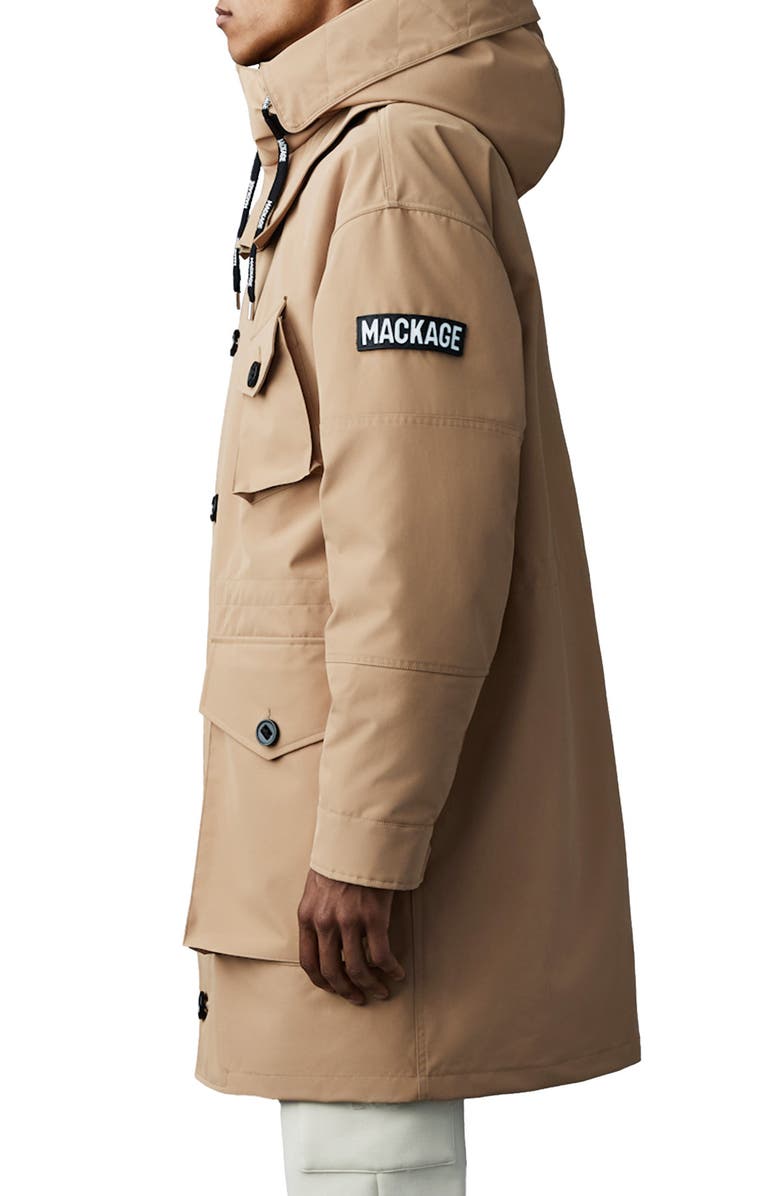 Mackage Harlem Water Repellent Down Coat, Alternate, color, 