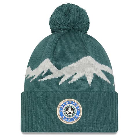 Men's New Era  Green Colorado Rapids 2025 Jersey Hook Cuffed Knit Hat With Pom