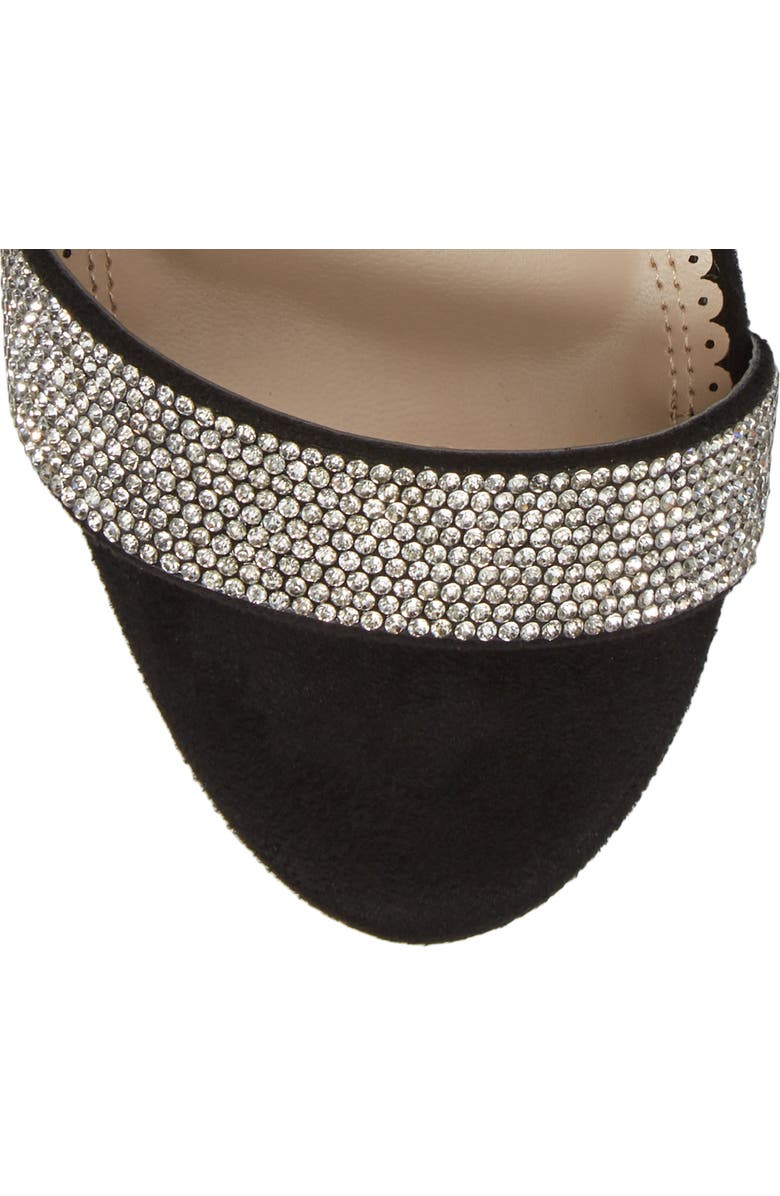 Lauren Lorraine Lana Embellished Platform Wedge, Alternate, color,