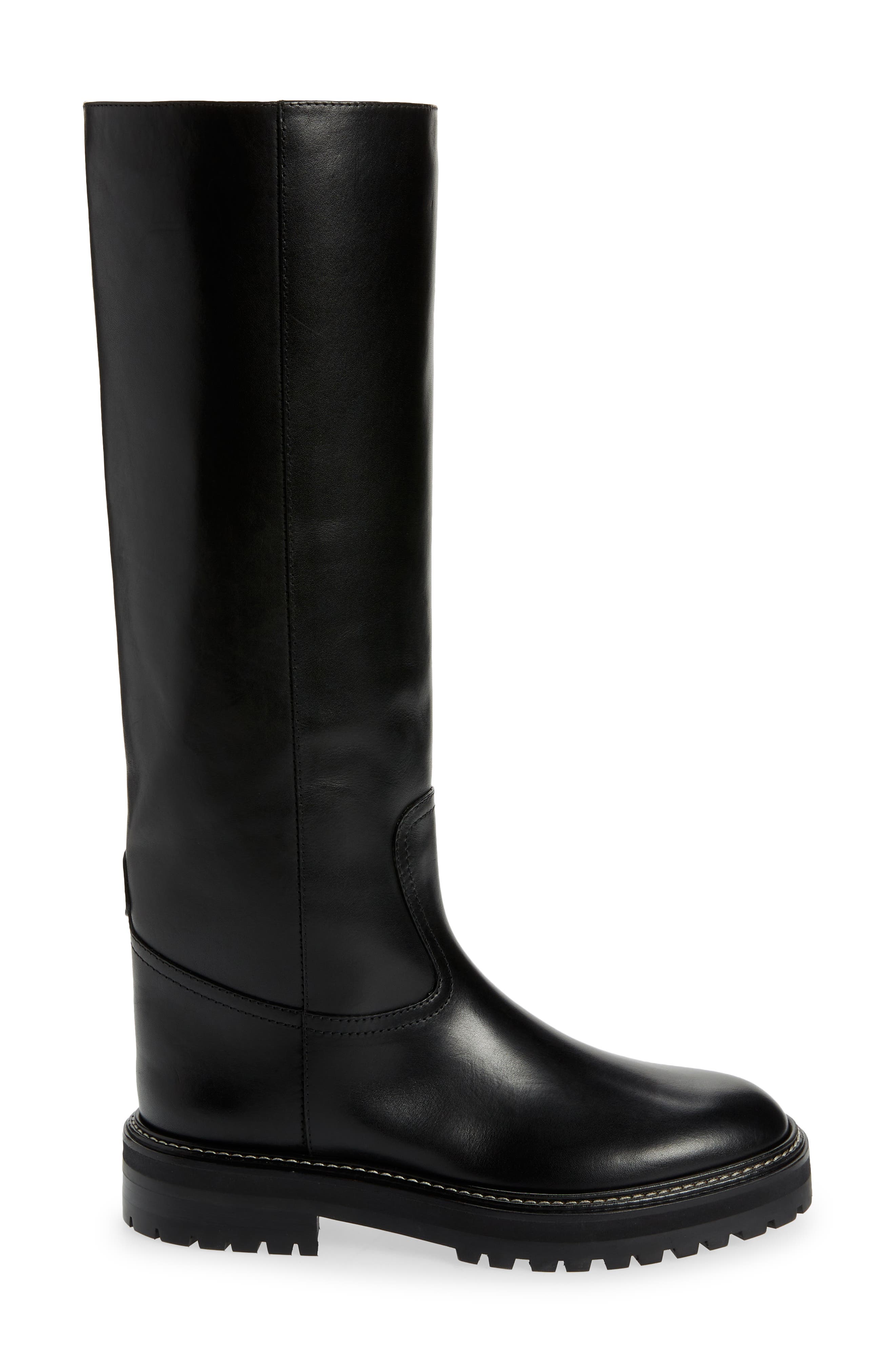 Yomi Knee High Boot, Alternate, color, BLACK