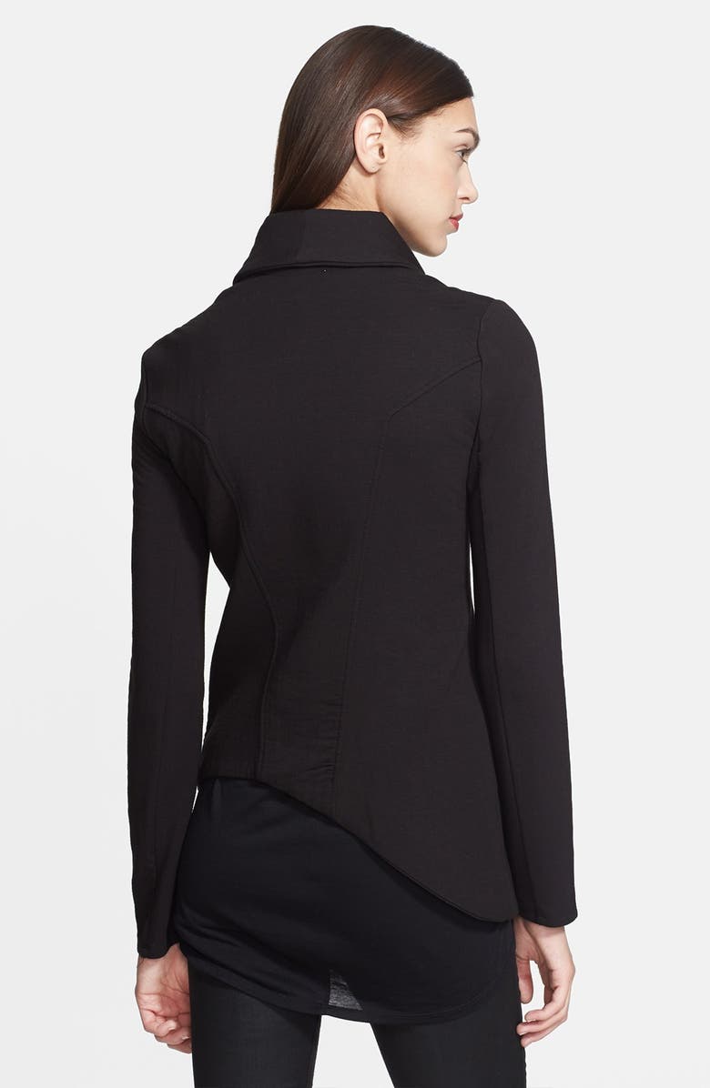 Helmut Lang 'Villous' Zip Front Sweatshirt, Alternate, color, 