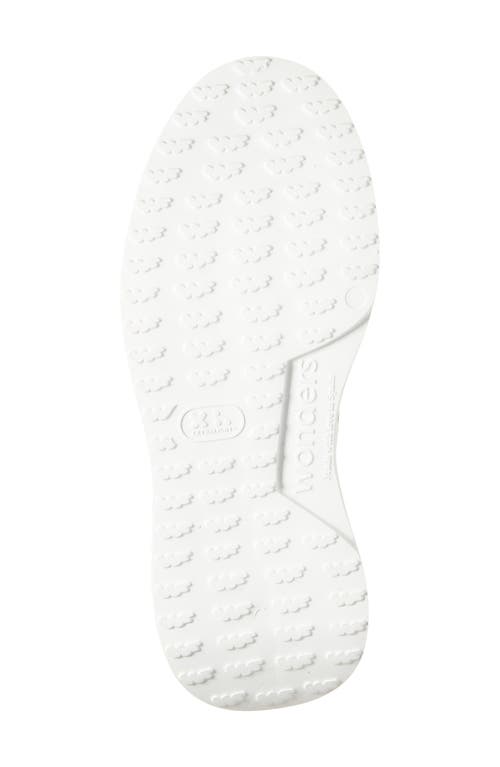 Wonders Perforated Leather Sneaker