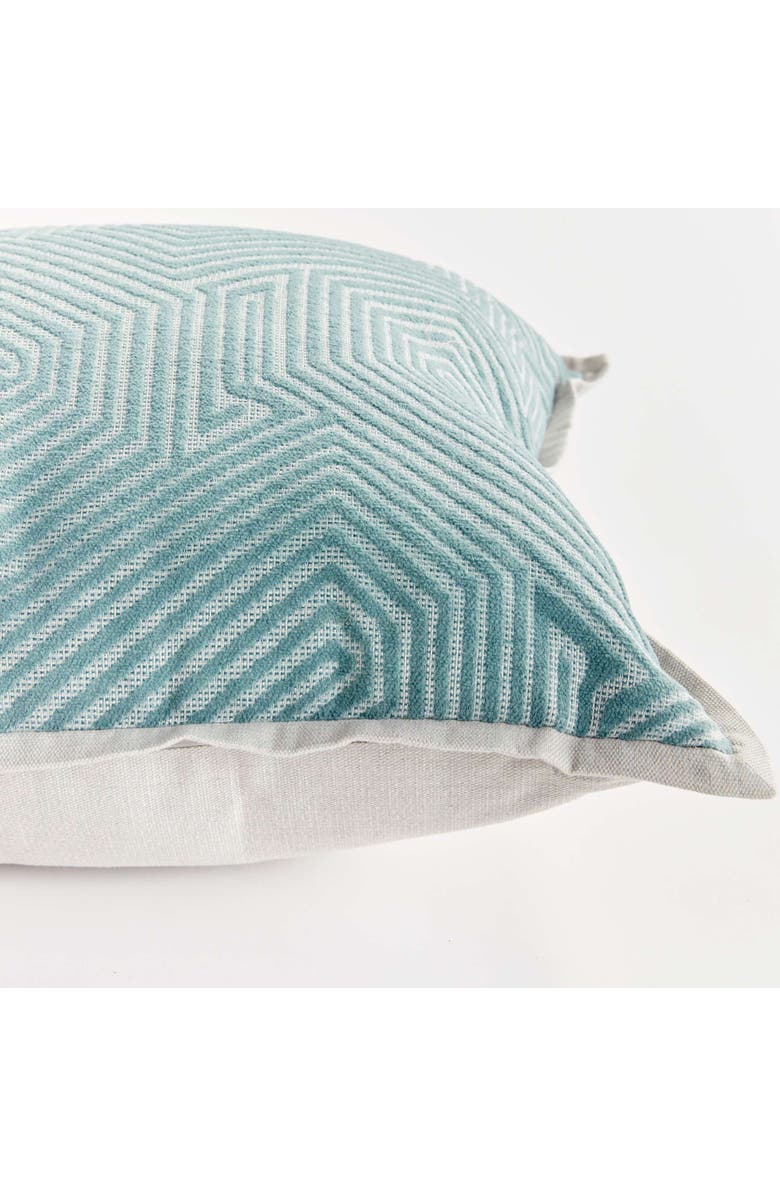 Napa Home & Garden Sora Square Indoor-Outdoor Pillow 20", Alternate, color, Blue