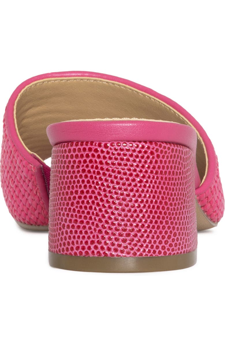 Donald Pliner Naia Embossed Slide Sandal, Alternate, color, Magenta