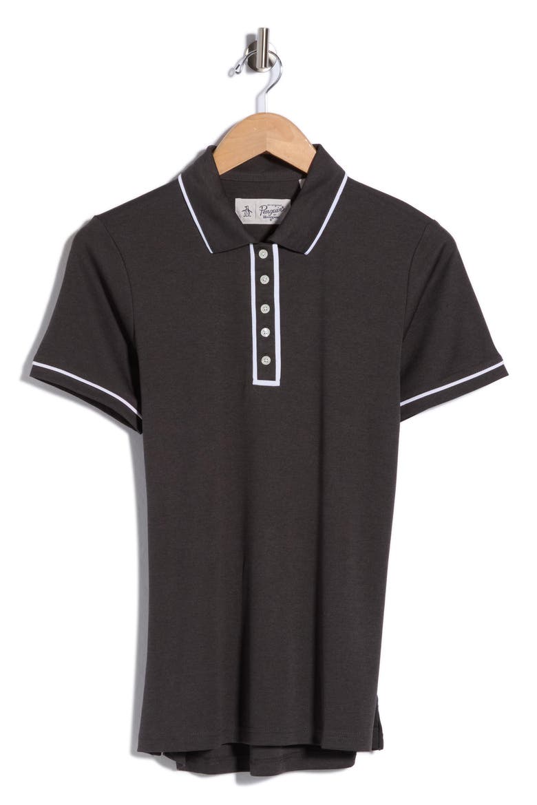 Earl Golf Polo, Alternate, color, CAVIAR