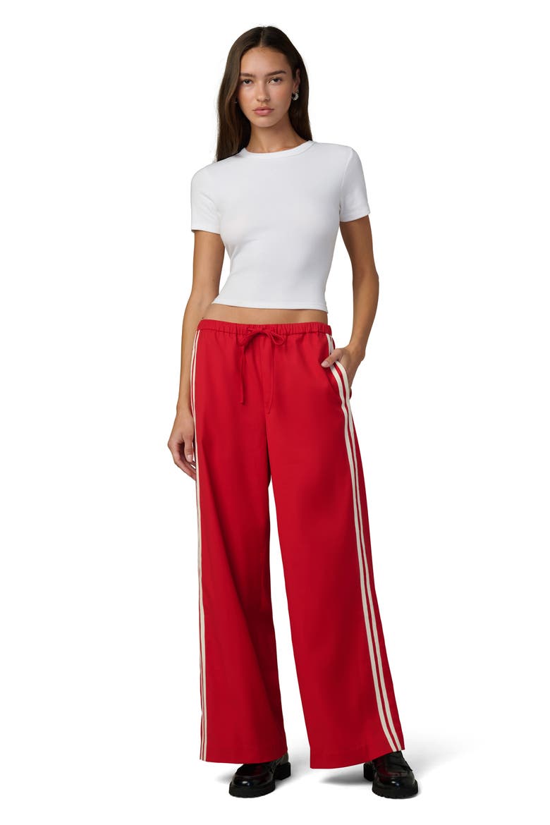 The Tina Track Pants, Alternate, color, CHERRY RED