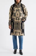 Pendleton Timberline Virgin Wool Blend Blanket Coat