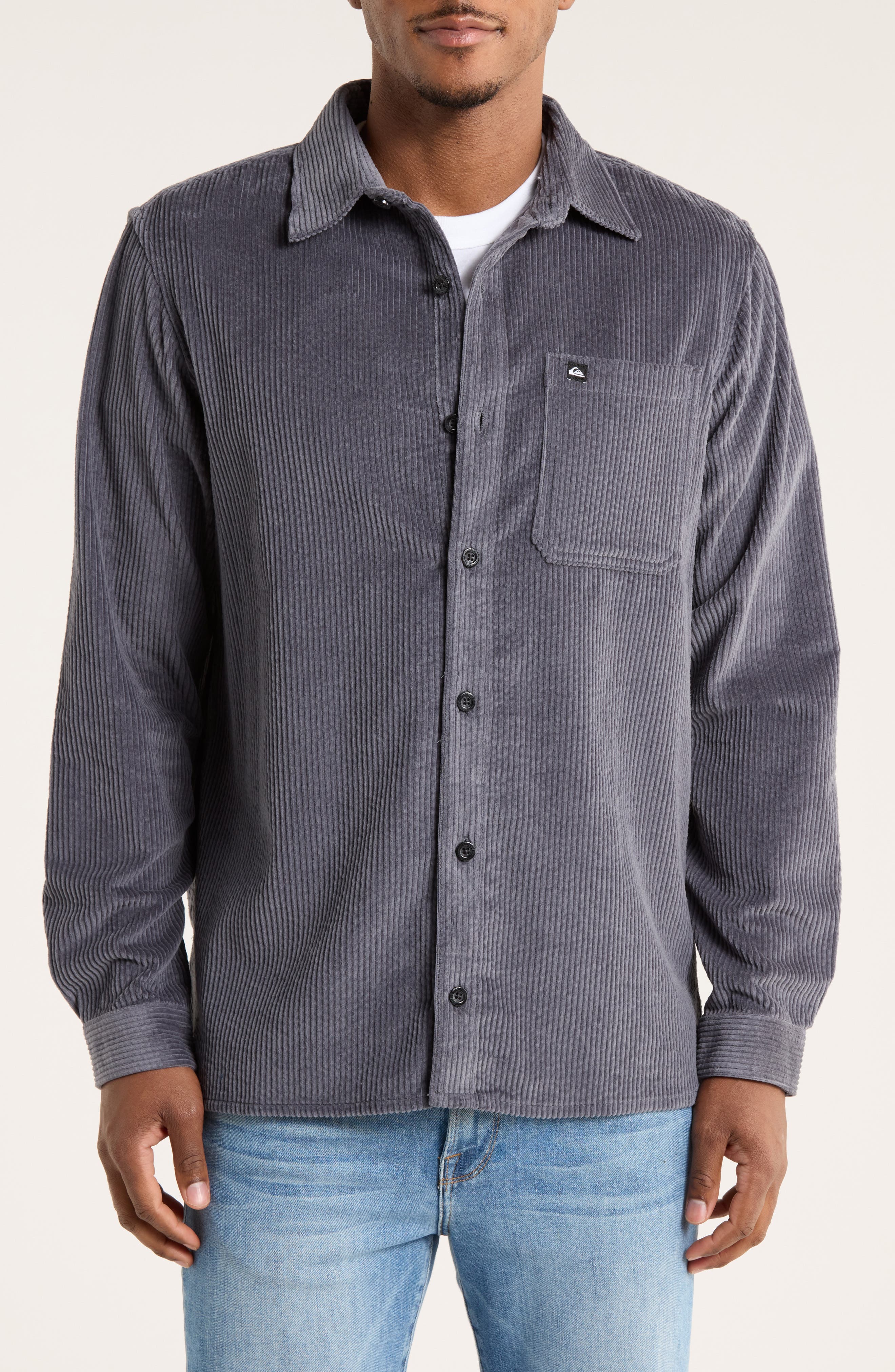 Quiksilver Bubble Cotton Corduroy Shirt Jacket