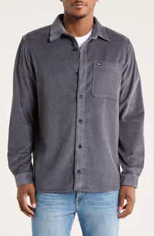 Quiksilver Bubble Cotton Corduroy Shirt Jacket
