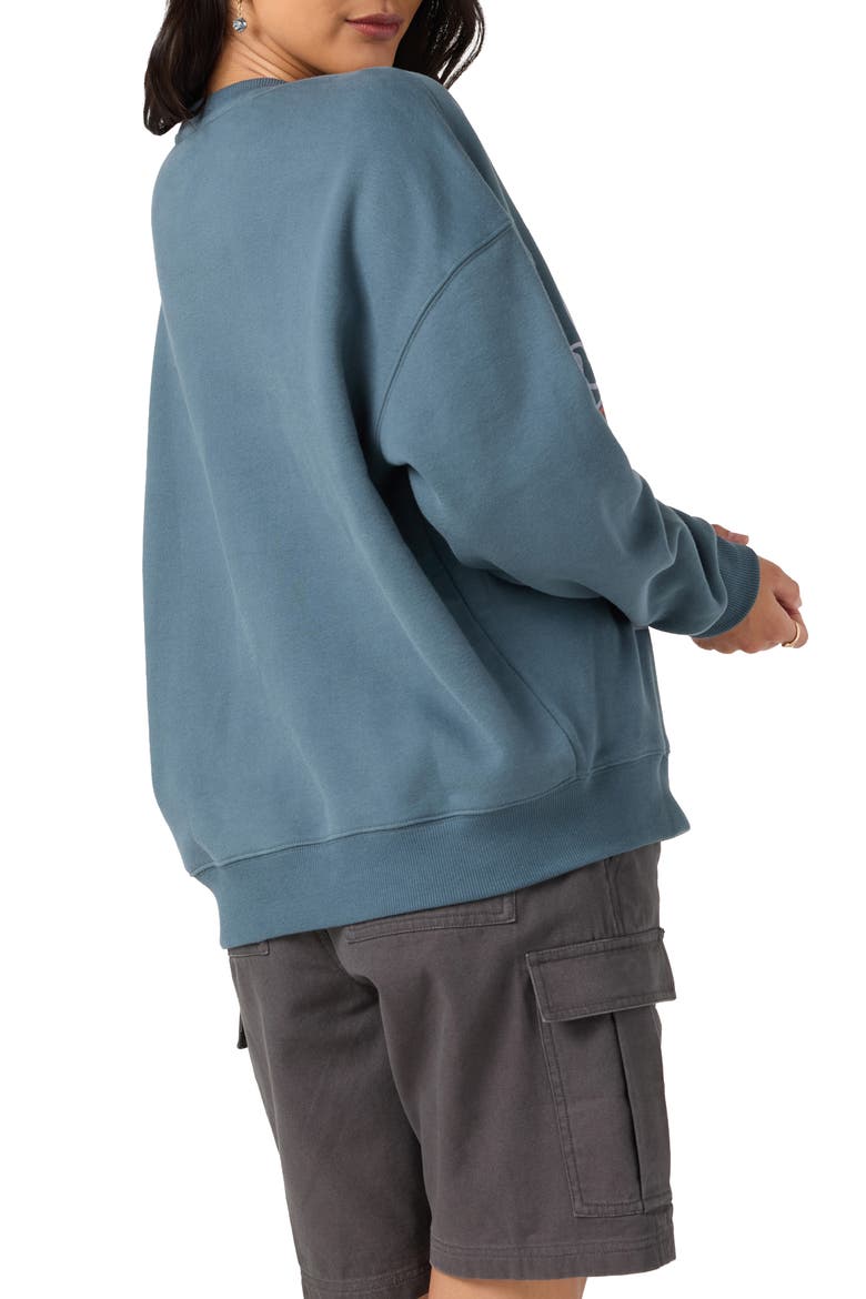 Psychd Oversized Graphic Sweatshirt, Alternate, color, DARK SLATE