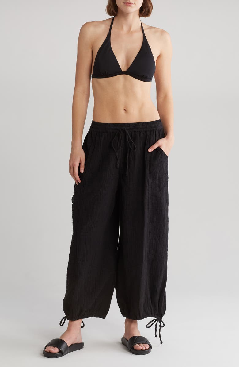 BOHO ME Double Gauze Cargo Pants, Main, color, 