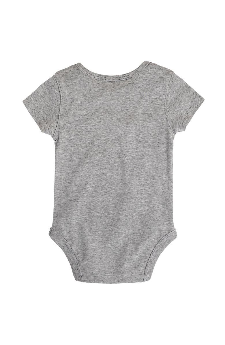 Outerstuff Infant Heather Gray Boston Celtics 2024 NBA Finals Champions Bodysuit, Alternate, color, 