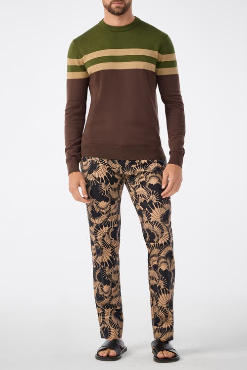 Mr Turk Romero Slim Fit Crewneck Sweater In Multi