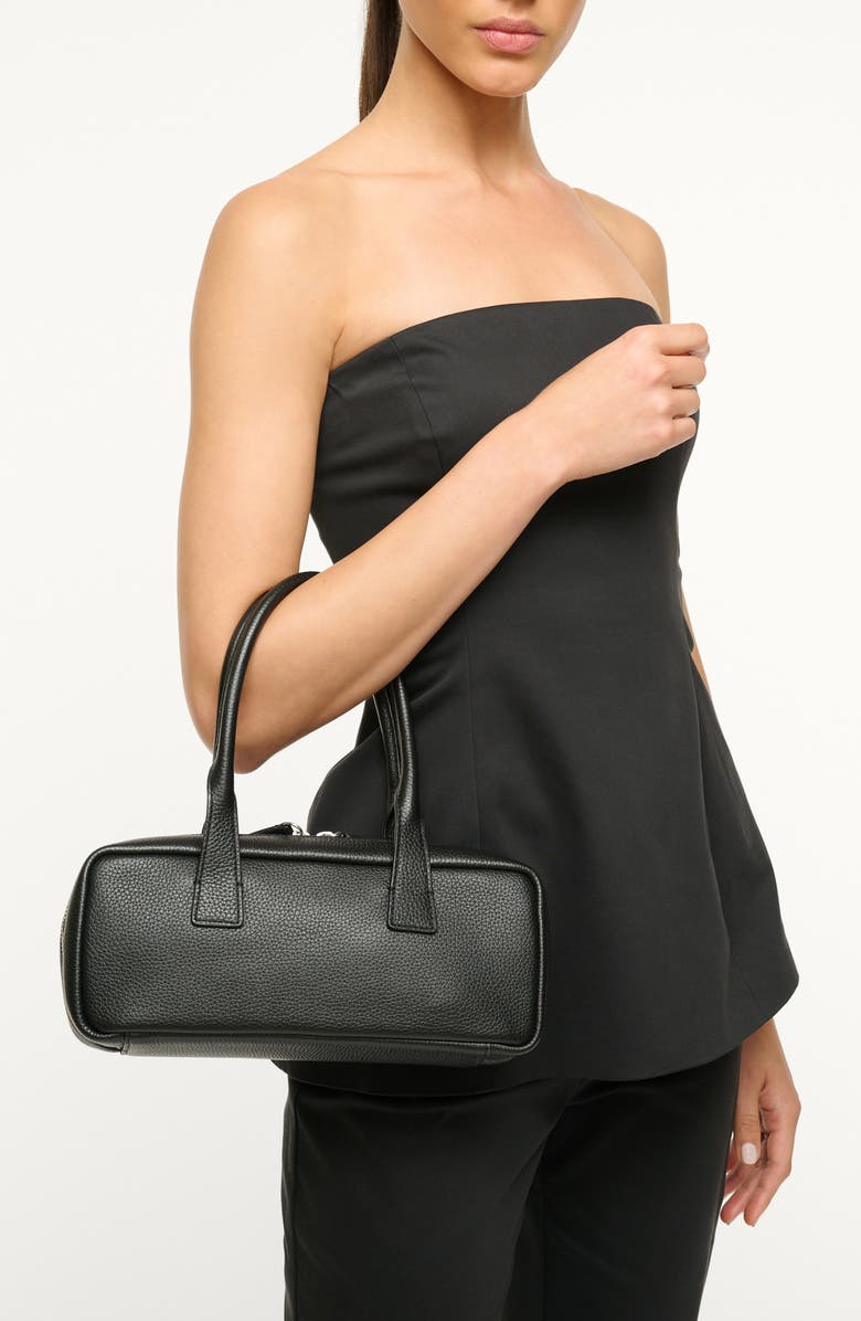 STAUD The Dude Leather Shoulder Bag, Alternate, color,