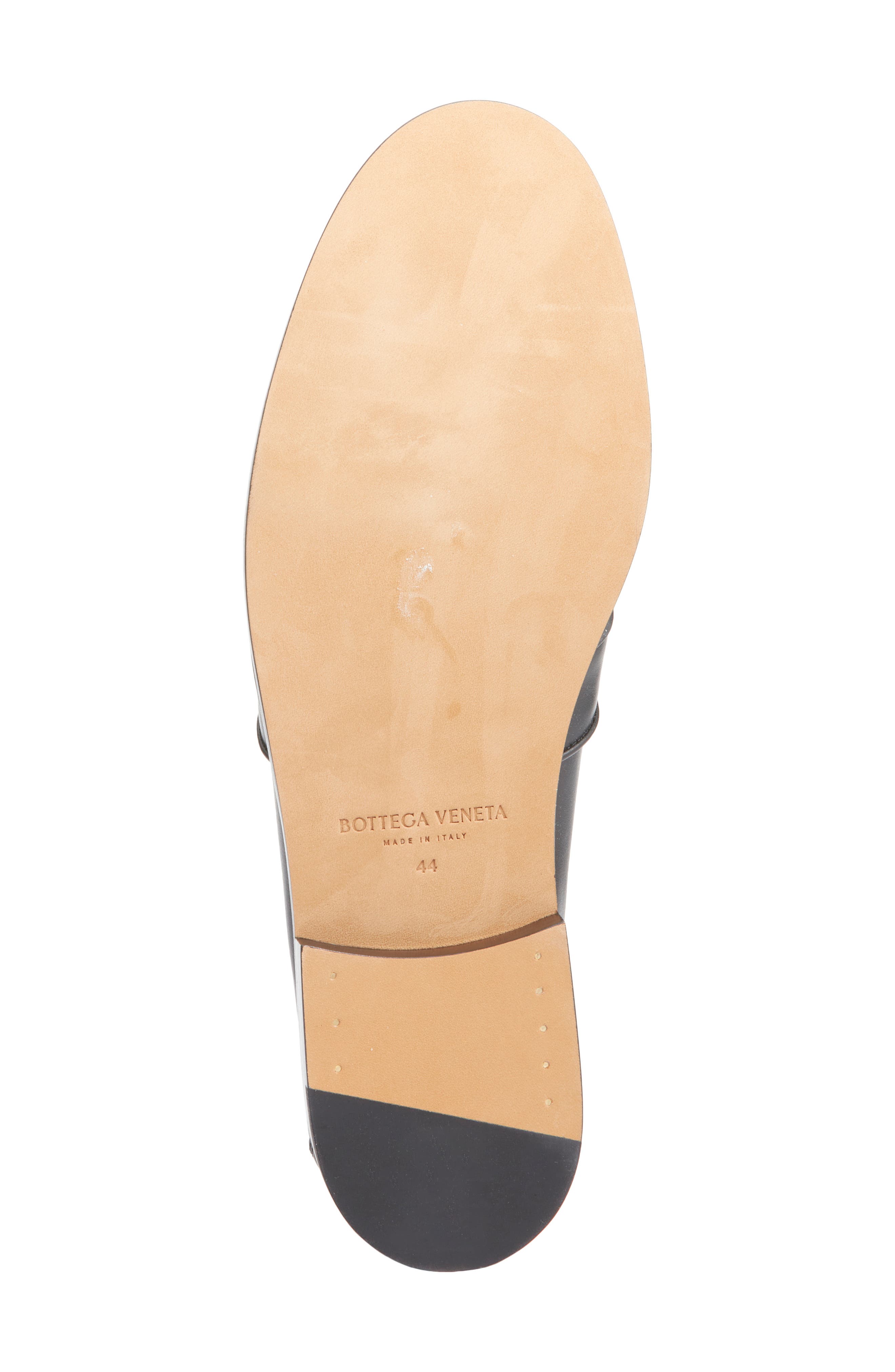 Bottega Veneta Astaire Knot Bit Loafer, Alternate, color, 1000 Black