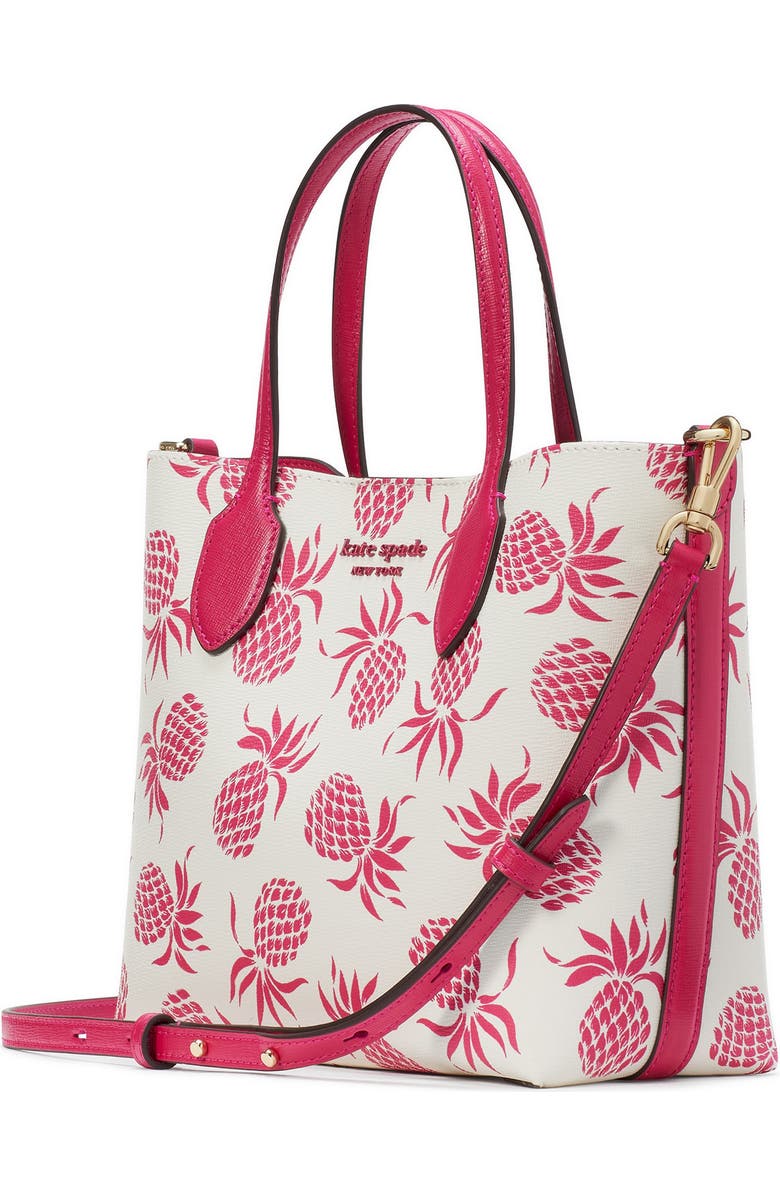 Kate Spade New York bleecker pineapple print tote, Alternate, color,