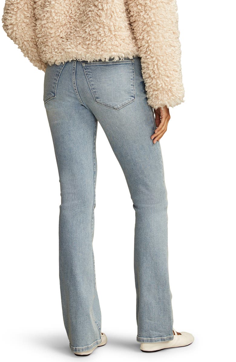 Lucky Brand Stevie High Waist Mini Bootcut Jeans, Alternate, color, Capsize