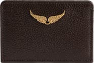 Zadig & Voltaire Pass Leather Card Case
